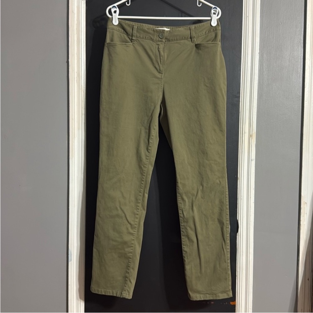 Talbots Slim High Waist Chino Size: 8 Inseam: 29”